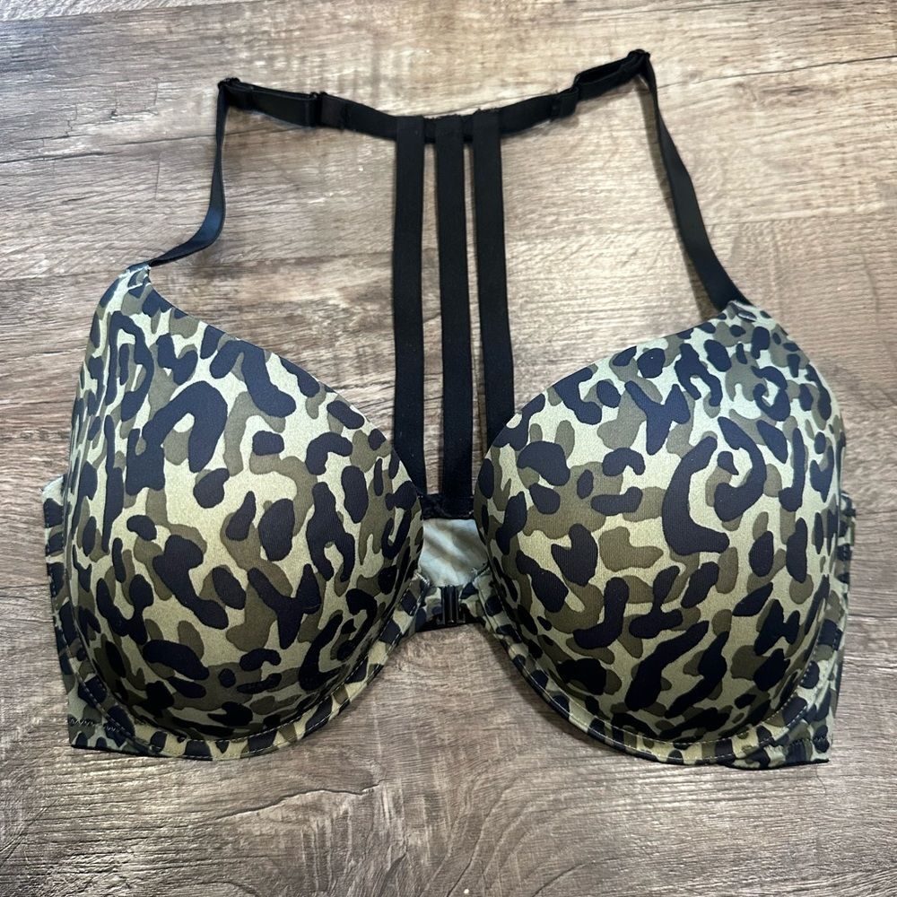 Pink “Camo” Push Up Bra! 38C